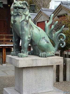 野田恵美須神社狛犬 野田恵美須神社狛犬