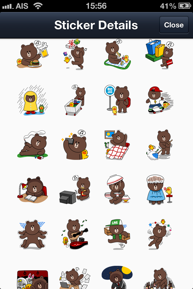 LINE Stickers Community free download line stickers from Indonesia store