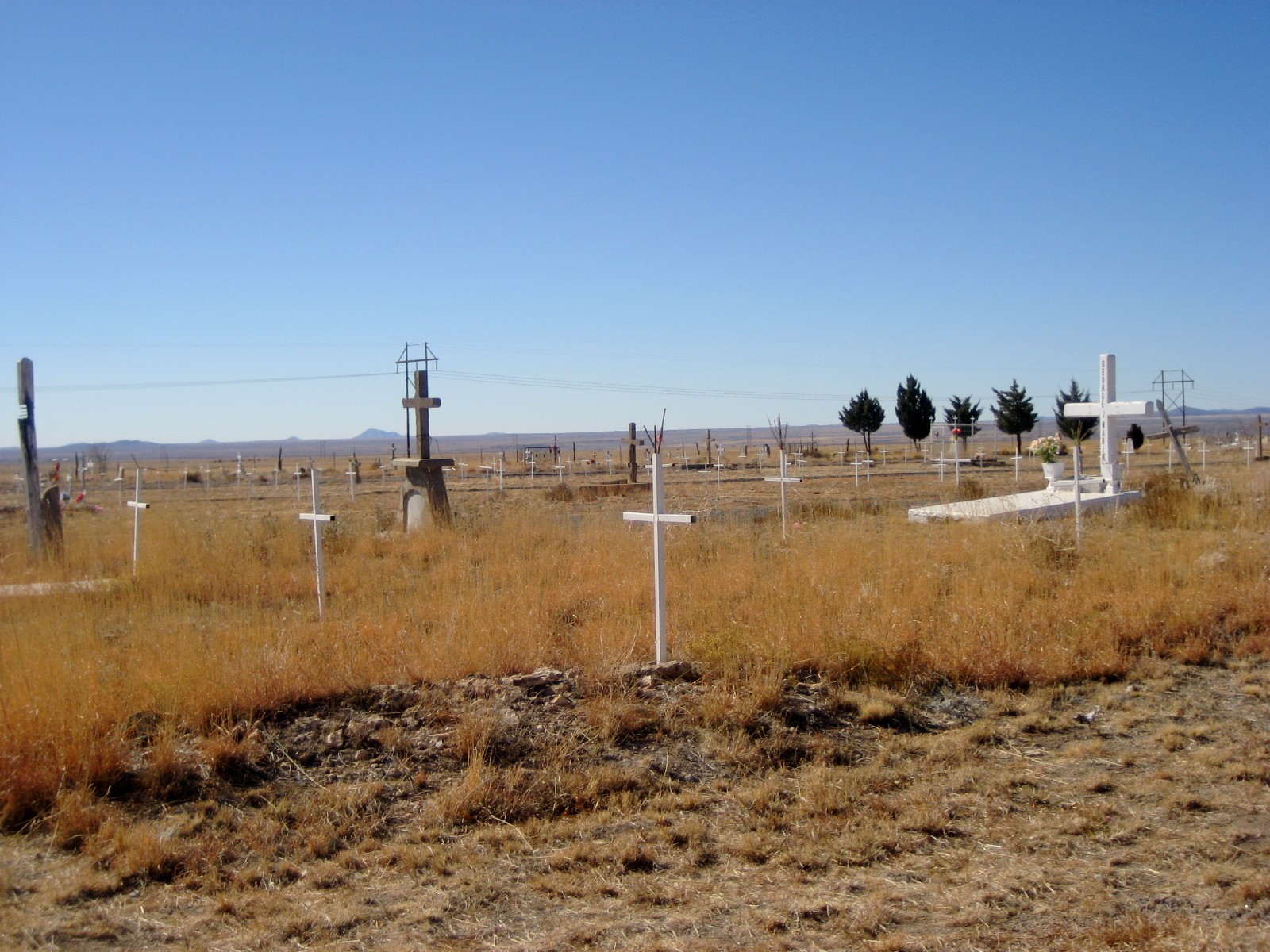 Living Rootless Hurley, New Mexico Cemetery