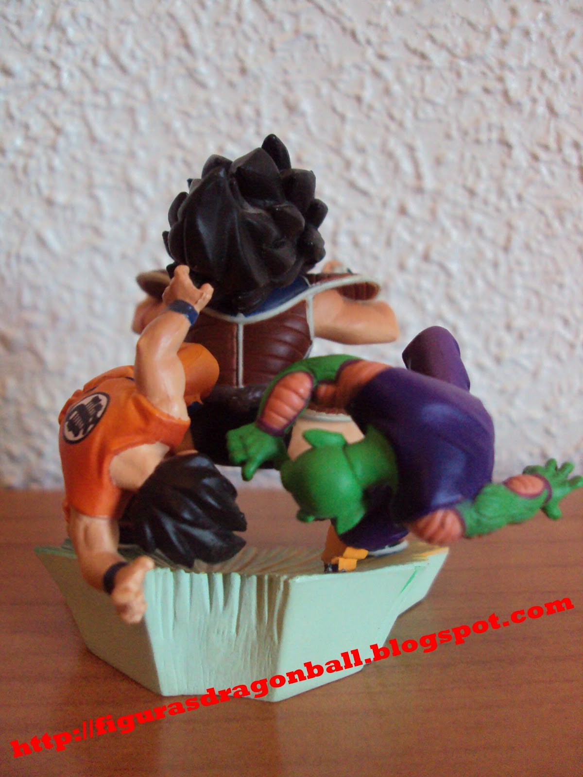 Figuras Dragon Ball: Capsule Neo Goku y Piccolo VS Raditz ...