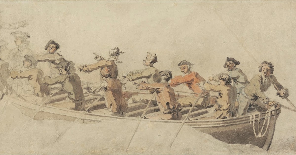 British Tars, 17401790 A Ship's Boat, mid eighteenth century