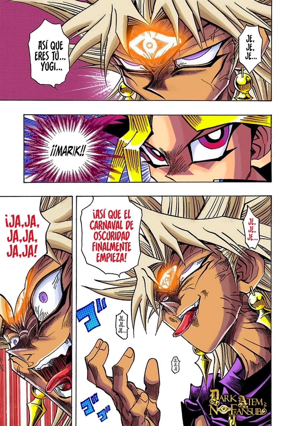 yu gi oh manga español
