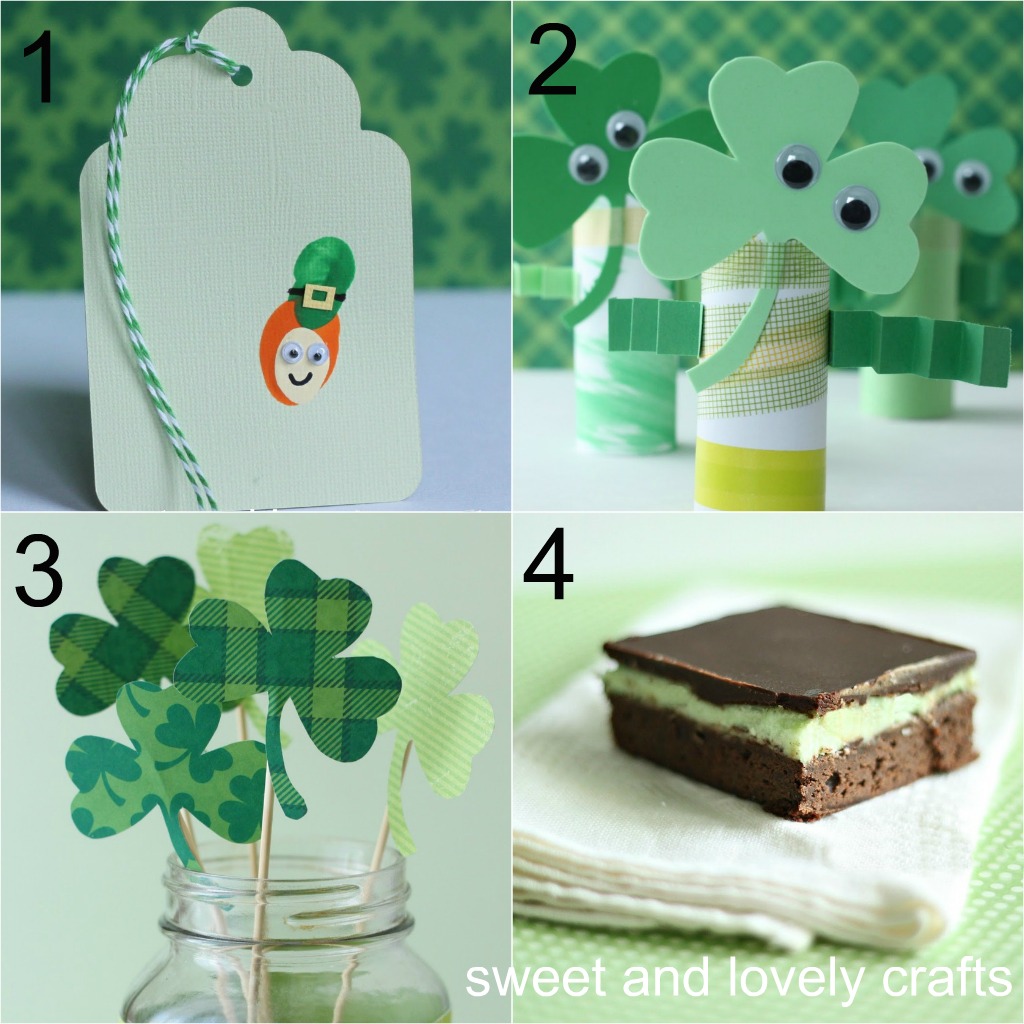 sweet and lovely crafts St. Patrick's Day crafts