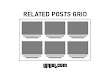 Related Post dengan Thumbnail Model Grid di Bawah Postingan