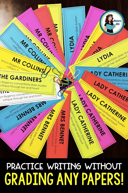 Teaching students to analyze text Let your students practice analysis and writing without grading a single paper!