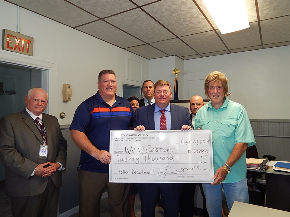 Lehigh Valley Ramblings NorCo Gives 20k for West Easton Police Department