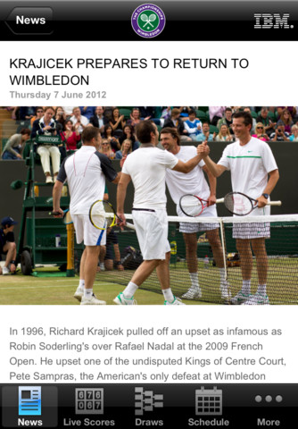 トブ Iphone ウィンブルドン開幕 無料の公式アプリ Wimbledon で情報チェック