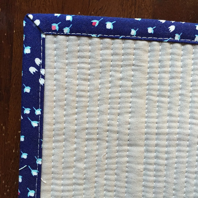 Three Owls Handmade Machine Binding Using Elmer's Glue Stick
