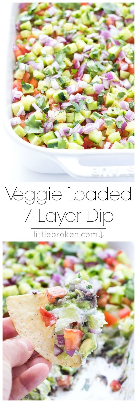 VEGGIE LOADED 7-LAYER DIP #veggie #loaded #7layerdip #healthyfood #healthysnack #healthyrecipes #snackrecipes VEGGIE LOADED 7-LAYER DIP #veggie #loaded #7layerdip #healthyfood #healthysnack #healthyrecipes #snackrecipes