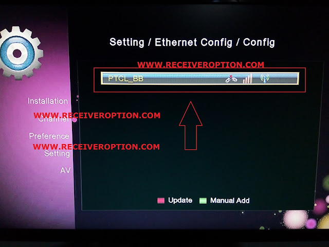 HOW TO CONNECT WIFI IN SUPER GOLDEN LAZER 50+ HD RECEIVER