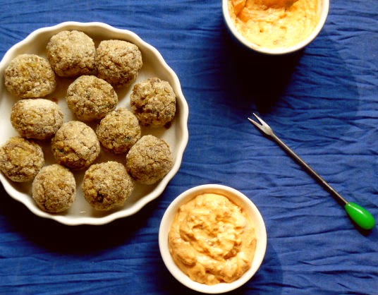 lenticchie e bulgur polpettine