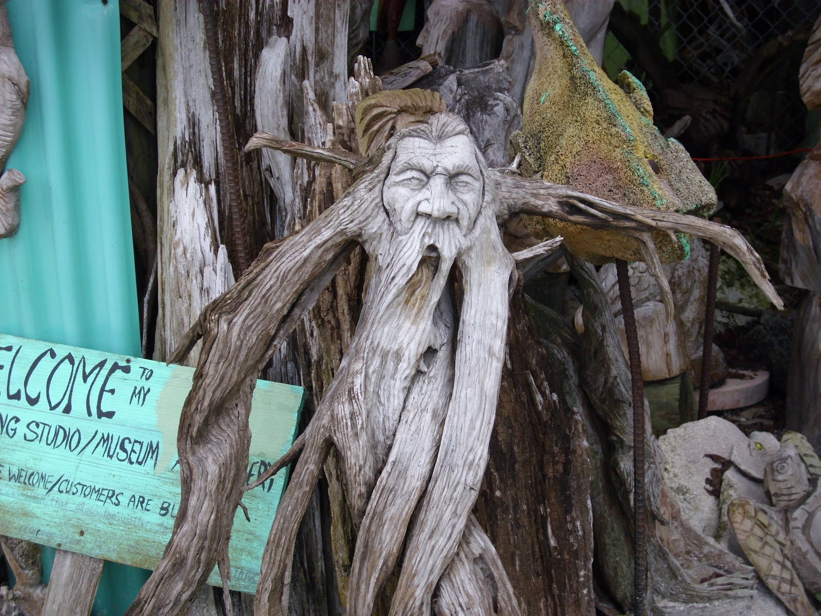 to Florida Driftwood Art