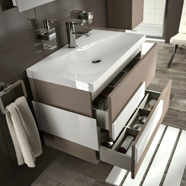 Washbasins with vanity unit &#8211; super ideas