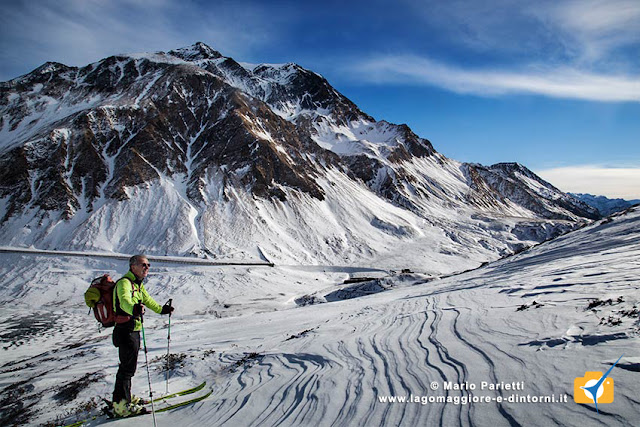 L'itinerario è anche percorso scialpinistico L'itinerario è anche percorso scialpinistico