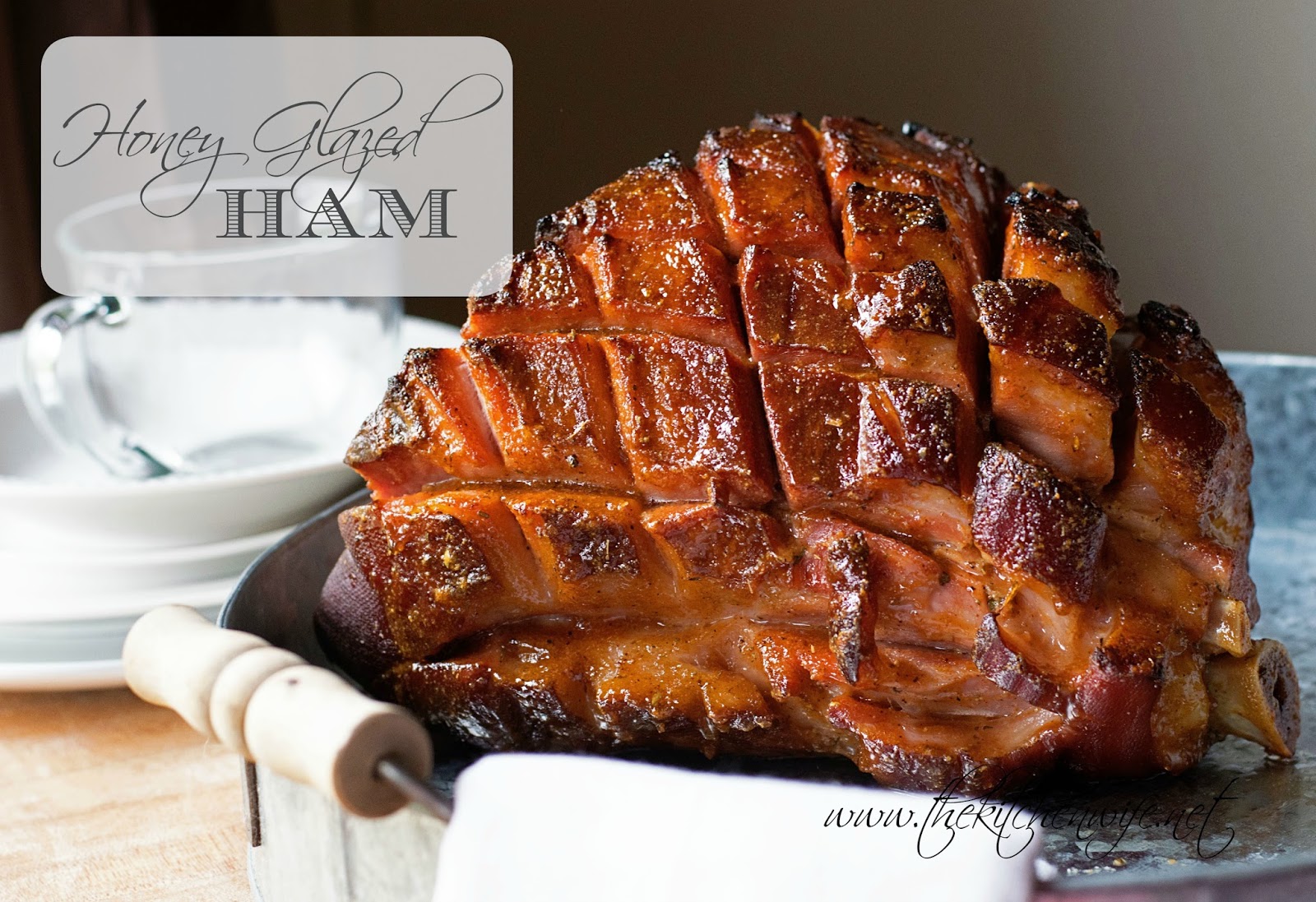 Honey Glazed Ham The Kitchen Wife