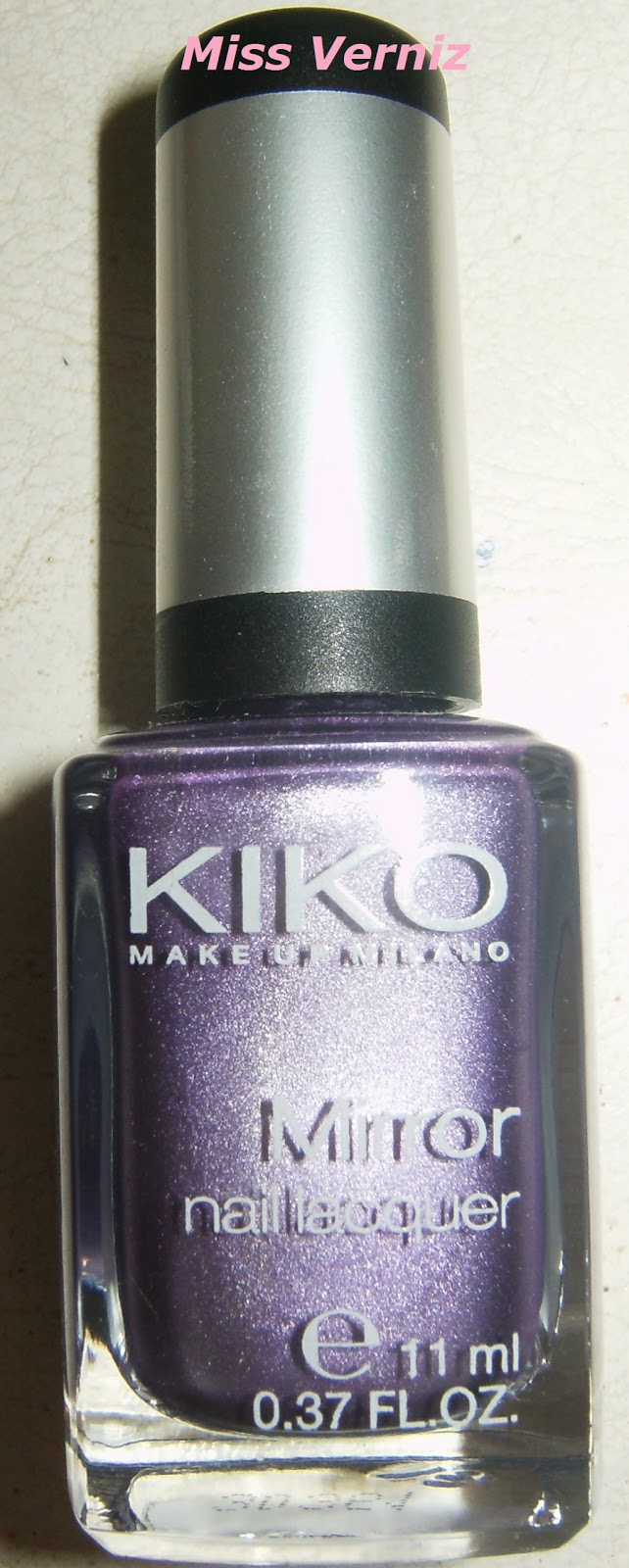 Ana_missverniz Kiko Mirror Nail Lacquer Numero 621 Violet...!!!