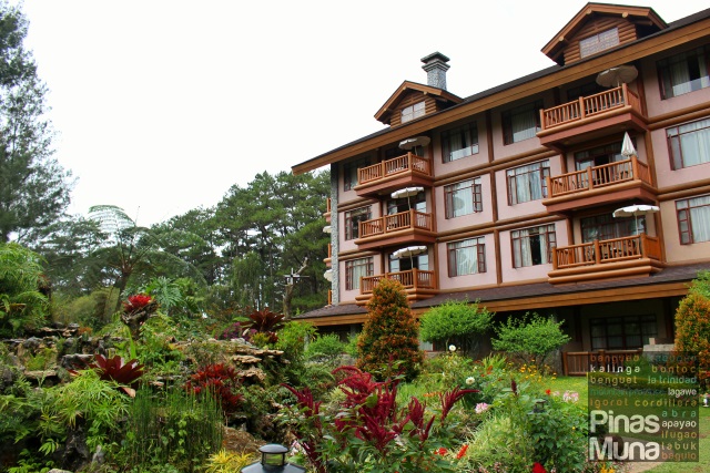 log cabin architecture of The Manor at Camp John Hay Baguio