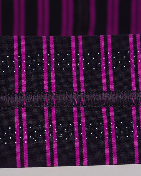 lululemon tender violet stripe headband