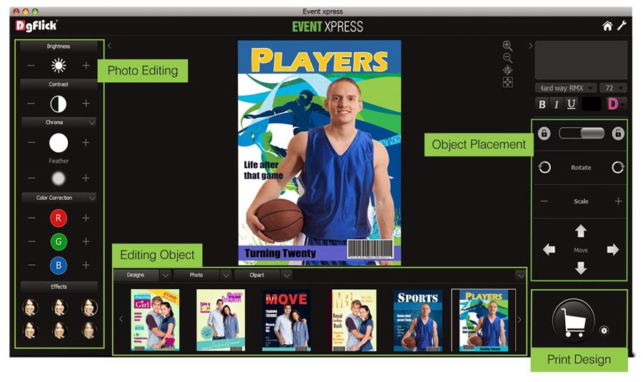 Event Xpress Green Screen Software Photo Album Software for