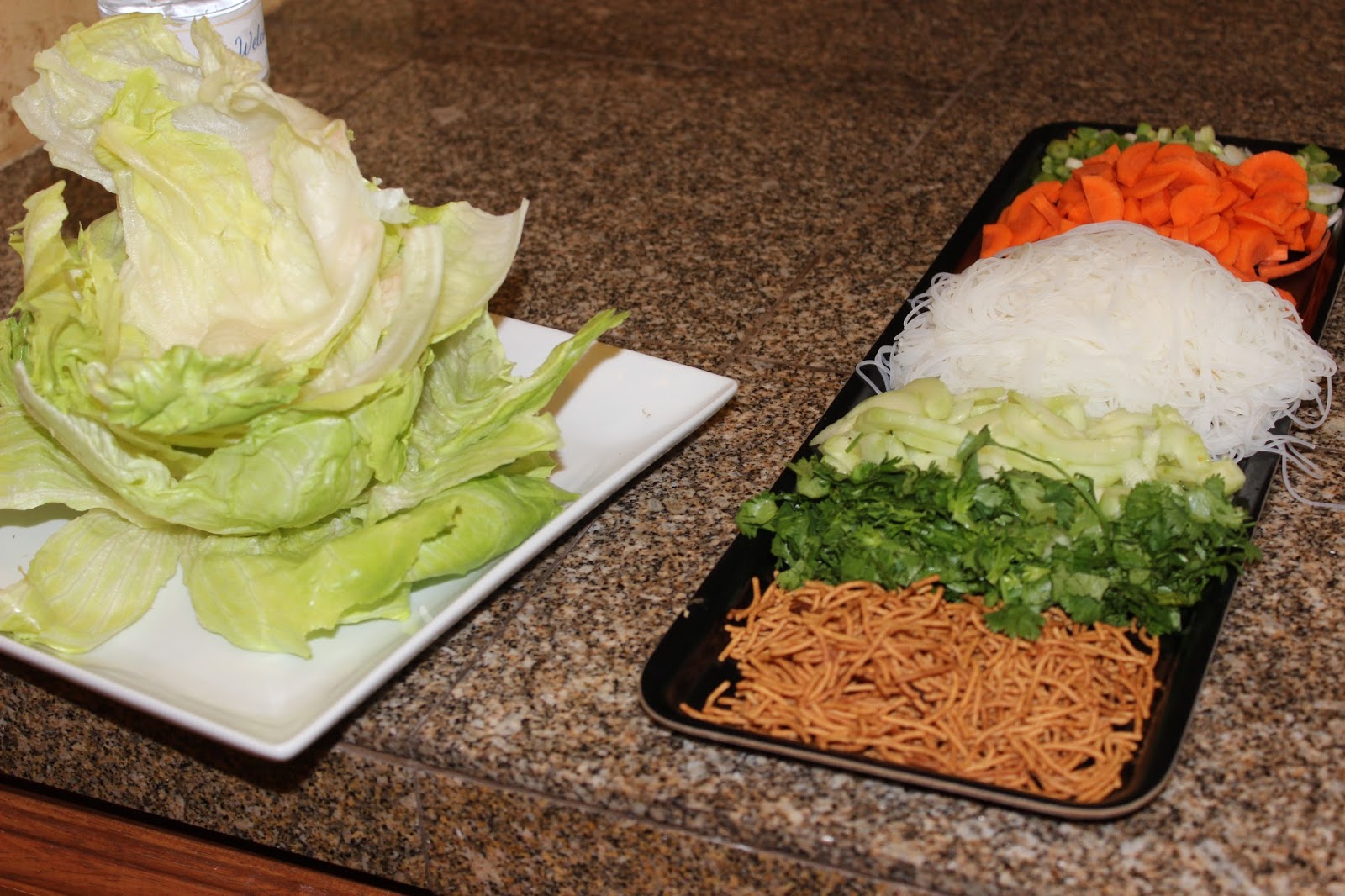 Tice's Tidbits What's For Dinner...Korean BBQ Beef Lettuce Wraps