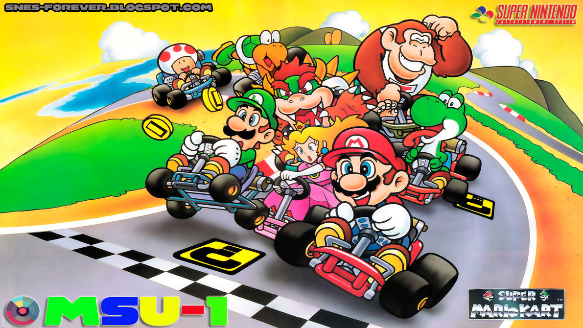 Super Mario Kart - Nintendo SNES ROM - Download