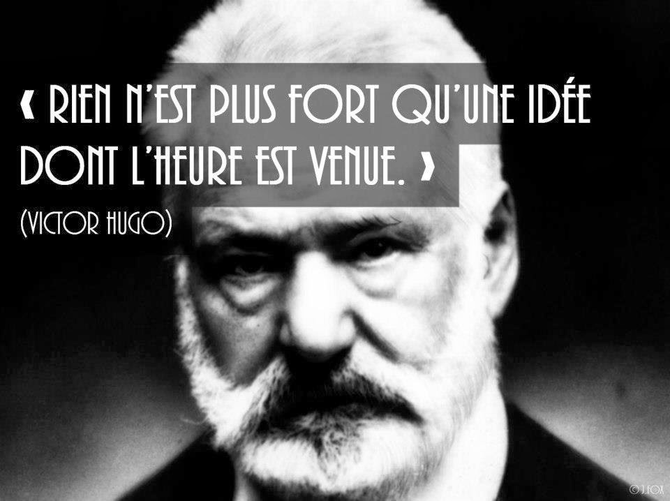 Philippe Delbauvre Jungkonservative Citation de Victor Hugo