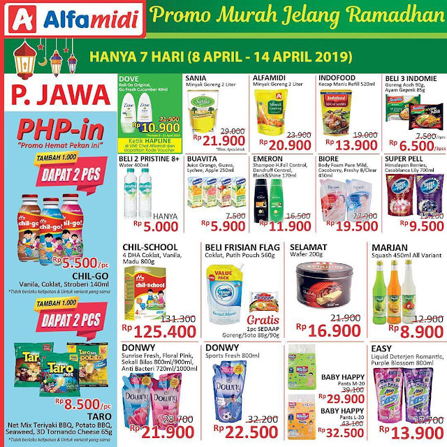 #Alfamidi - #Promo #Katalog Jelang Ramadhan Periode 08 - 14 April 2019