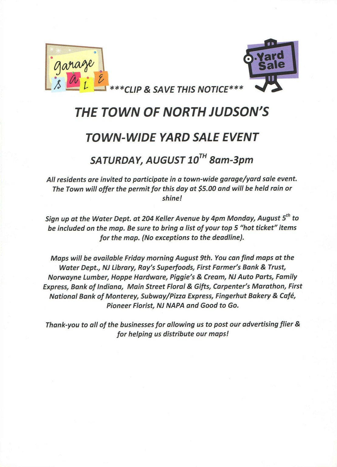 North Judson Wayne Township Public Library Signup For Town Wide