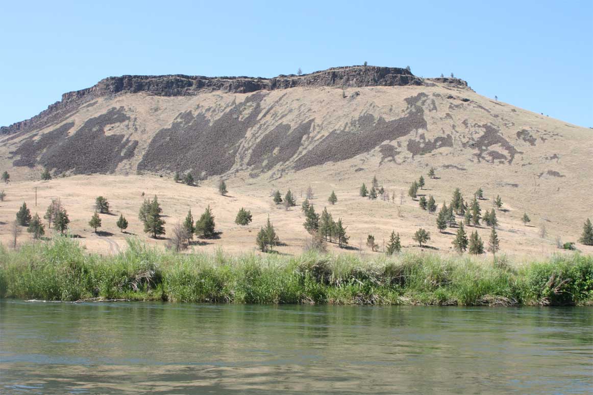 Otter Boat Log Warm Springs to Trout Creek, Deschutes River