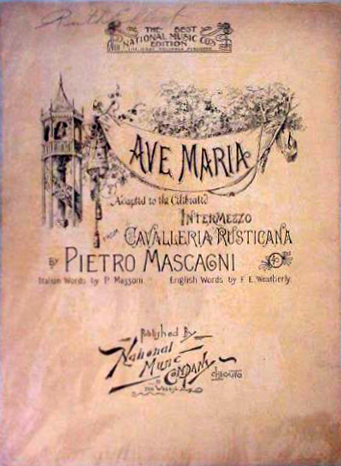 SCORE - Intermezzo from Cavalleria Rusticana