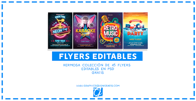 descargar flyers editables profesionales gratis
