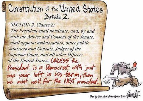 Article II, Section 2, Clause 2 of the Constitution:  The President shall nominate, and with the advise and consent of the Senate