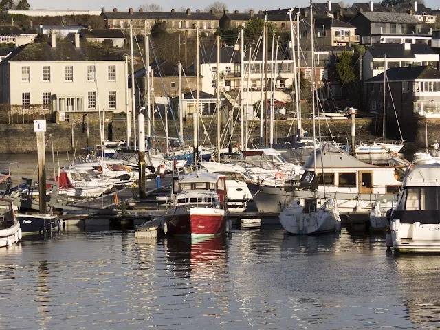 Sailboats in the Kinsale Harbour
