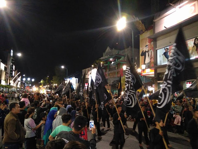 Jogja Istimewa, Pawai Takbir Keliling Dihiasi Bendera Rasulullah