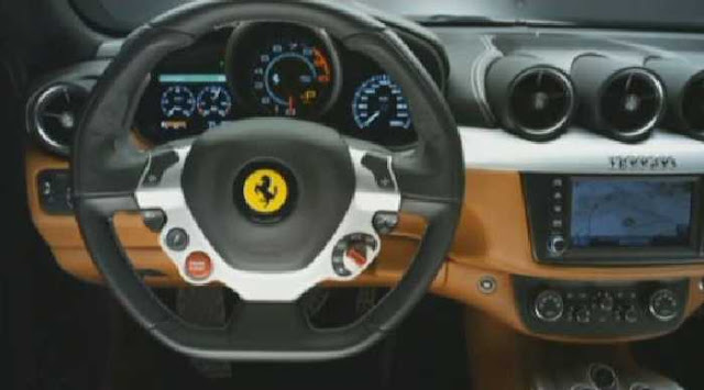Painel da da Nova Ferrari FF