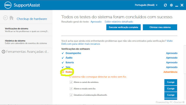 Checkup de hardware dell Como fazer um Check-up de hardware em computadores Dell