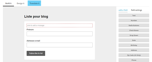 Newsletters : créer un formulaire d'inscription avec Mailchimp, et l'ajouter à son blog sous Blogger . Lady Bird Red || http://ladybirdr.blogspot.fr/ Newsletters : créer un formulaire d'inscription avec Mailchimp, et l'ajouter à son blog sous Blogger