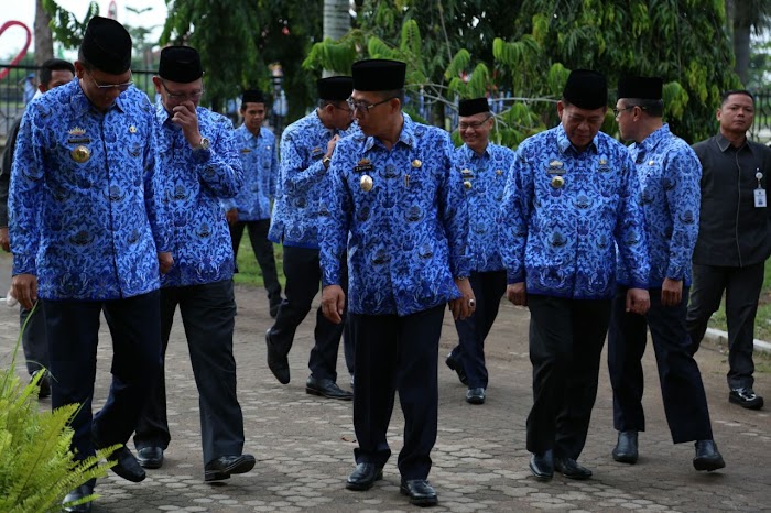 Plt Bupati Lampung Timur Pimpin Upacara Hut Provinsi Lampung Ke 54