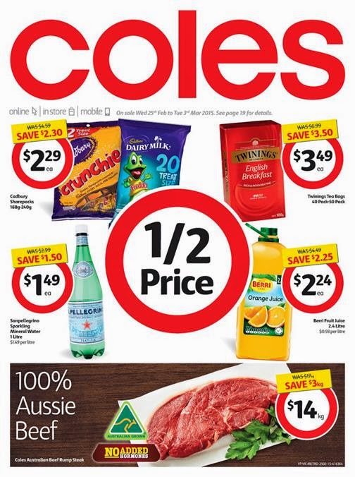 Coles Catalogue Coles Weekly Catalogue February 2015