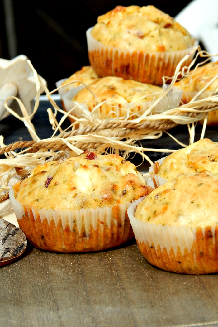 Chrissitally´s Cupcakefactory: Herzhafte Käse-Schinken Muffins