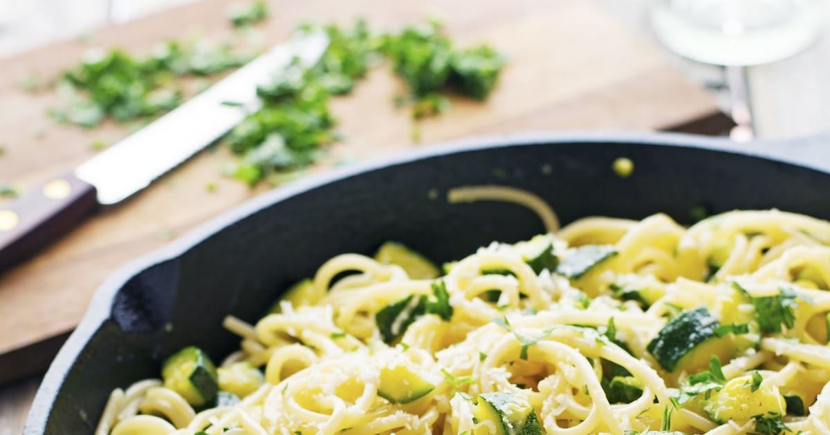 The Iron You Zucchini Pasta Carbonara