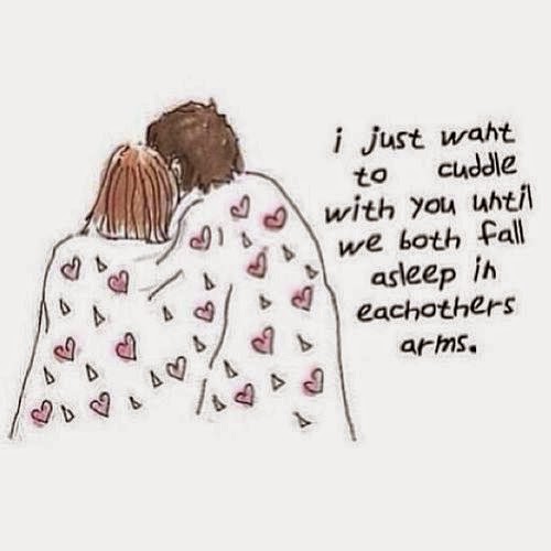I just want to cuddle with you until we both fall asleep in each others arm God is Heart