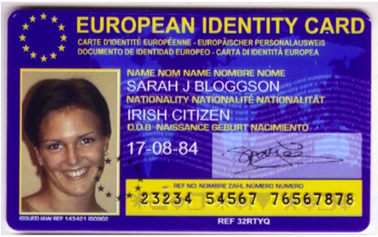 Id eu. European ID Card. Identity Card. Identity Card заполнить. European Identity Card шаблон.