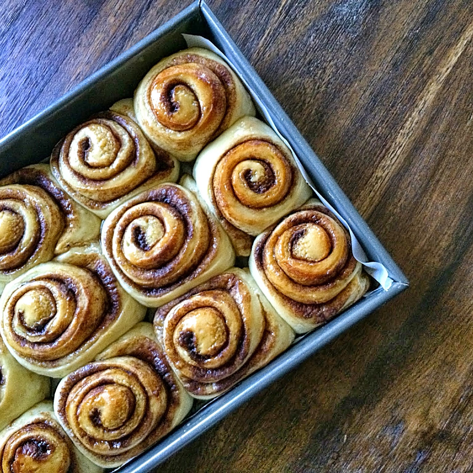 Art of Dessert Maple Syrup Cinnamon Rolls
