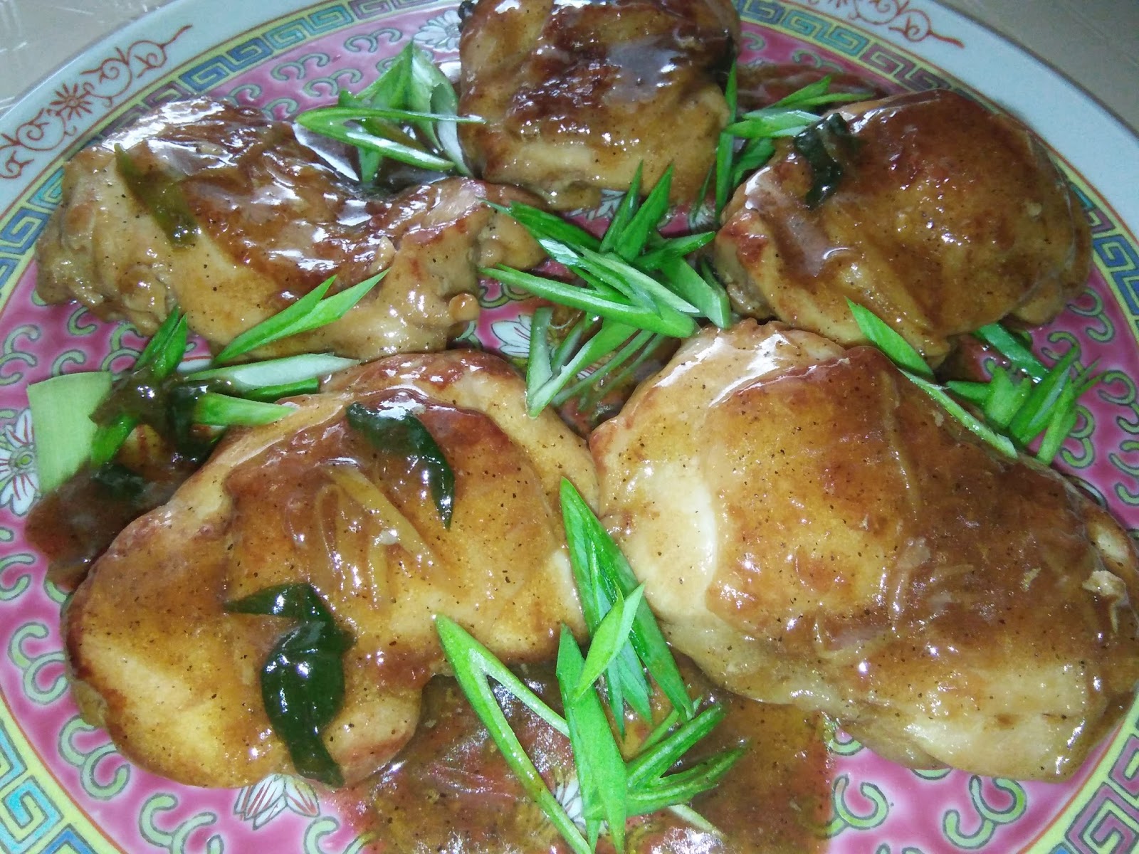 Cooking Pleasure CHICKEN WITH OYSTER SAUCE