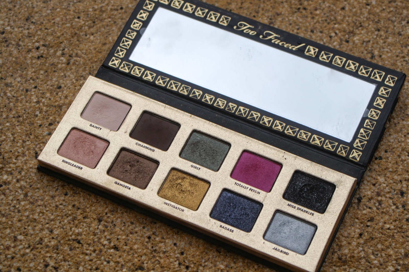 too faced, eye shadow, eyes, palette