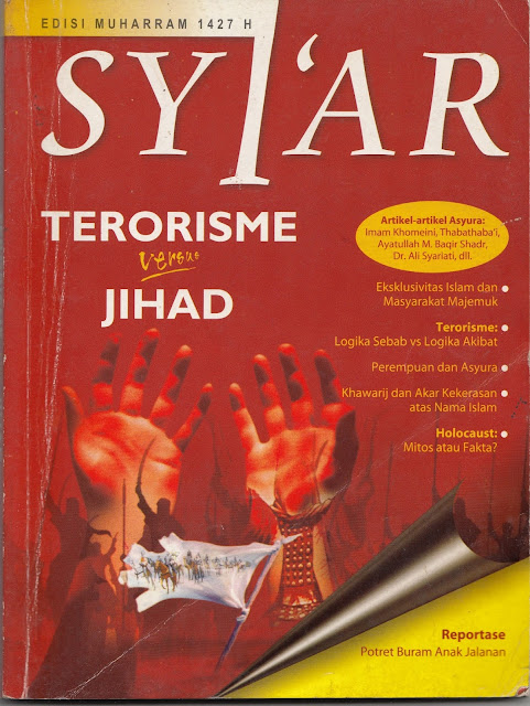 Pemahaman Menyimpang Syiah dalam Majalah Syi'ar; Terorisme Versus Jihad