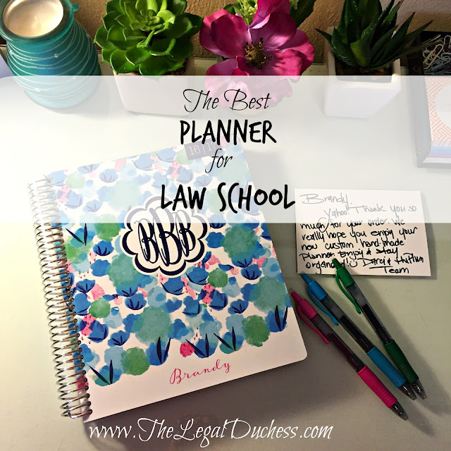 Choosing the Perfect Planner for Law School The Legal Duchess