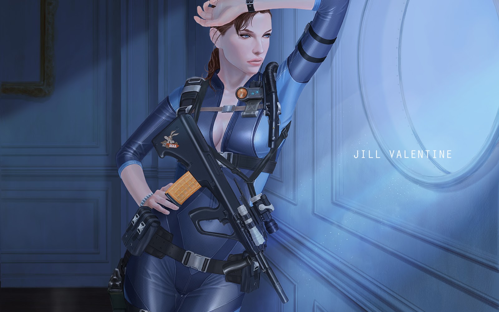 Resident Evil: Revelations: Jill Valentine - Fan Art. 