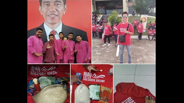 Warganet Riau: Terimakasih Pak Jokowi Sembakonya, tapi Pilihan Tetap Nomer 02 Warganet Riau: Terimakasih Pak Jokowi Sembakonya, tapi Pilihan Tetap Nomer 02